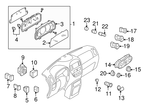 Electrical/Window Defroster for 2002 Ford Escape #1