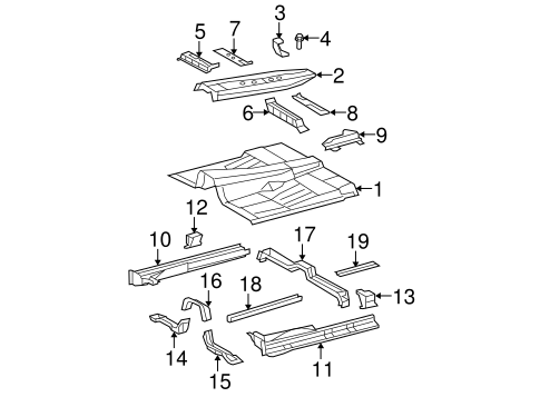 BODY/FLOOR - CAB for 2009 Toyota Tundra #4
