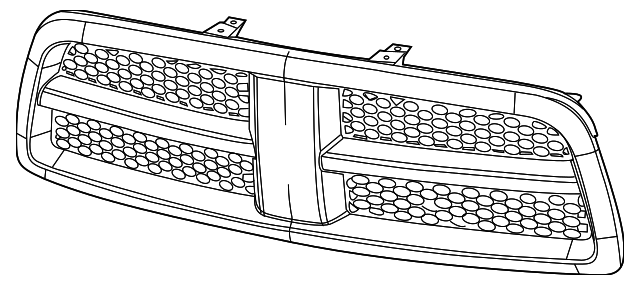 5182064AA Деталь GRILLE