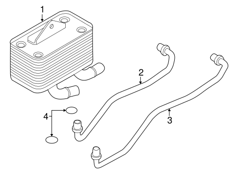 911 TRANS OIL COOLER