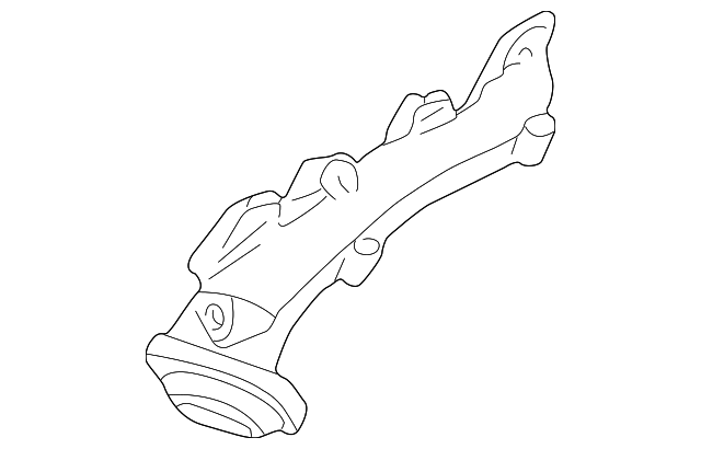 2C5Z9430AA Деталь MANIFOLD, RIGHT