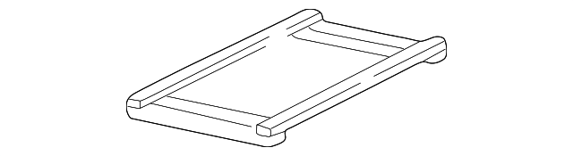 YS4Z-18658-CA Деталь HEATER CORE UPPER SEAL