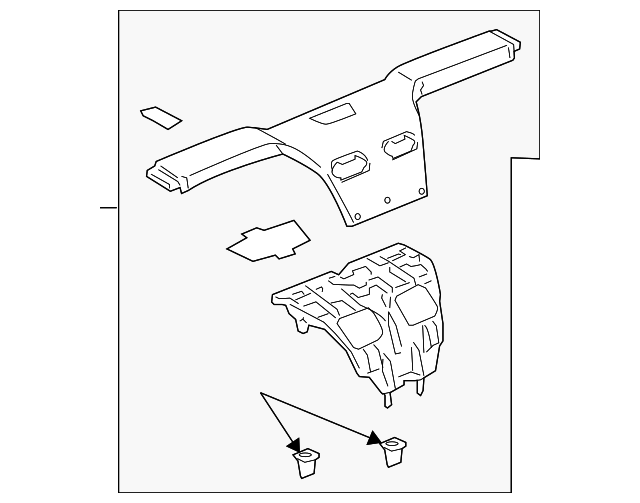 25917779 Деталь FINISH PANEL