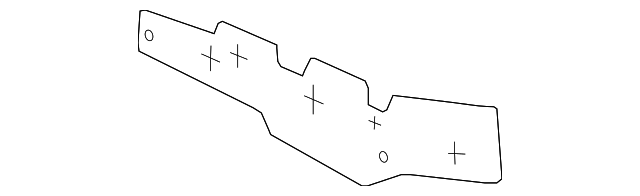 15147818 Деталь AIR DEFLECTOR, RIGHT