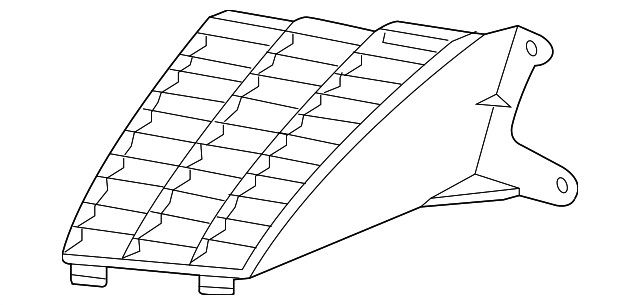 22707671 Деталь GRILLE, LEFT