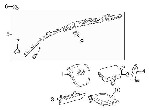 ELECTRICAL/AIR BAG COMPONENTS for 2016 Scion iM #2