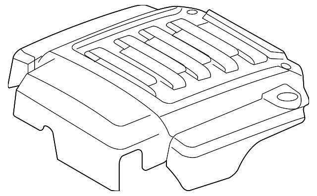 LBH500012 Деталь ENGINE COVER
