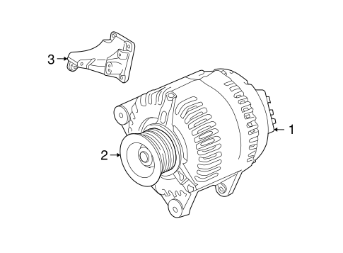 ELECTRICAL/ALTERNATOR for 2009 Toyota Matrix #1