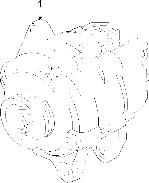 Alternator for 2019 Mitsubishi Eclipse Cross #1
