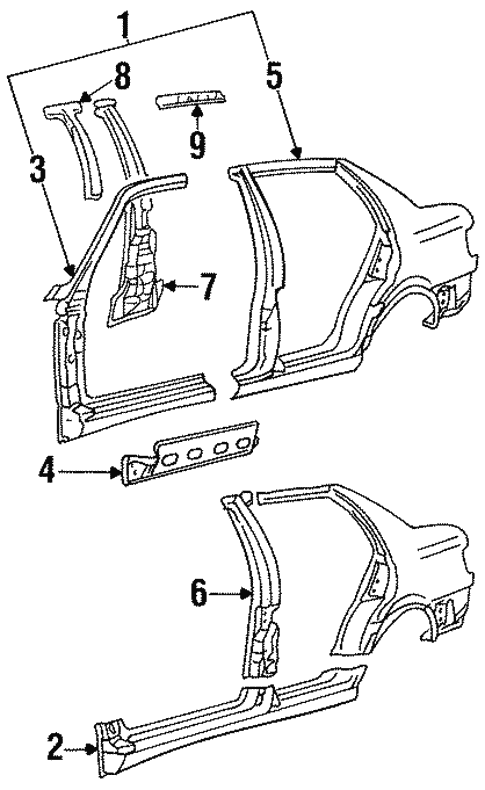 Uniside for 1999 Volkswagen Jetta #0