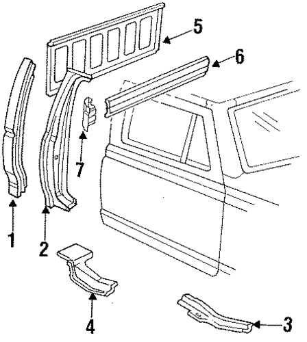 Ranger REAR PANELS