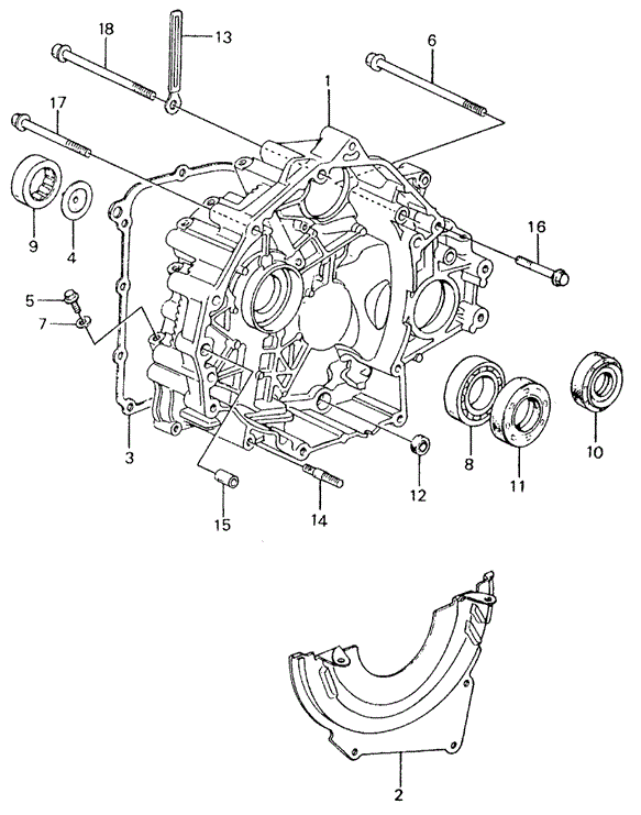 1982 Honda CIVIC SEDAN ** (1500) BOLT, FLANGE (10X125) - (957011012508) 1982 Honda CIVIC SEDAN ** (1500) BOLT, FLANGE (10X125) - (957011012508)