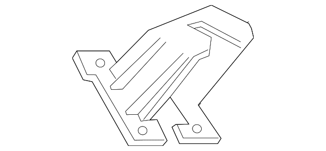 C2P24633 Деталь EXPANSION TANK BRACKET