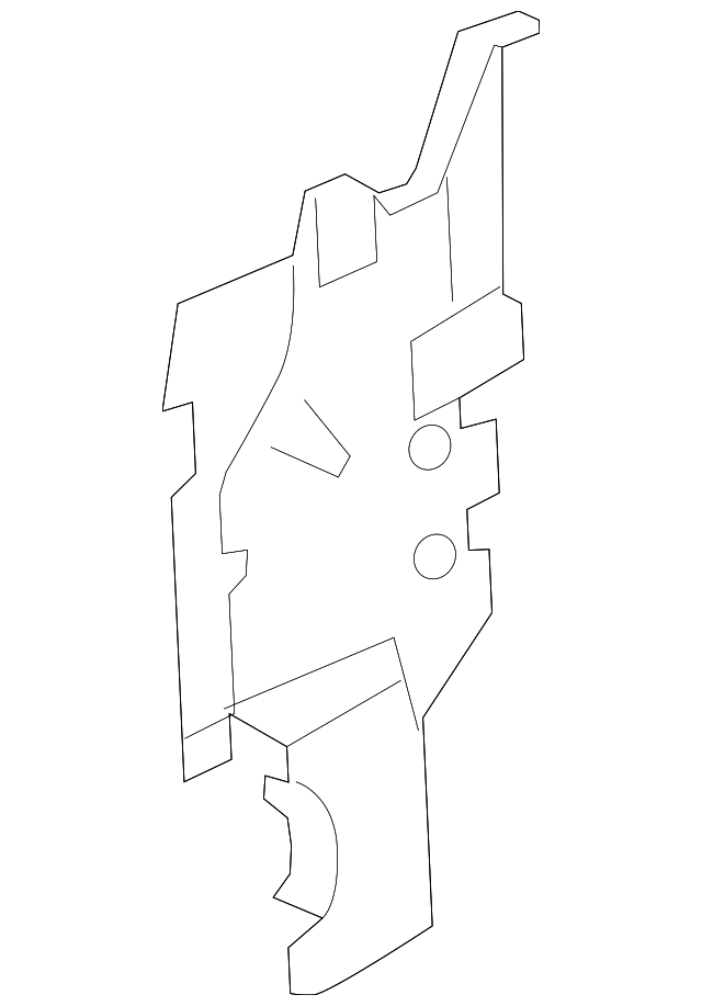 T2R1600 Деталь SIDE SHIELD, LEFT