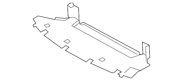 T2R17061 Деталь LOWER SHIELD