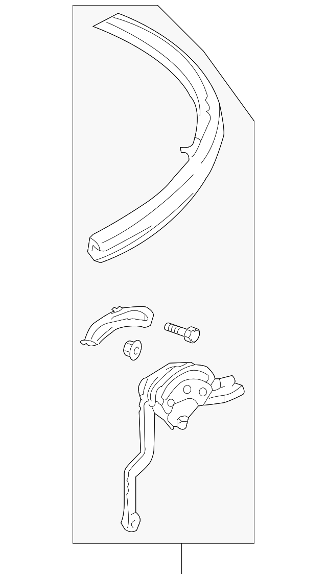 986-561-901-03 Деталь REAR BOW