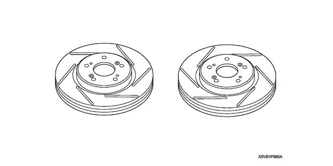 ACCESSORIES/FRONT BRAKE ROTORS for 2011 Honda CIVIC COUPE #1