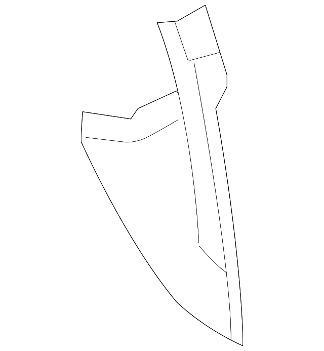 7R3Z-6304608-AC Деталь CENTER PANEL, RIGHT