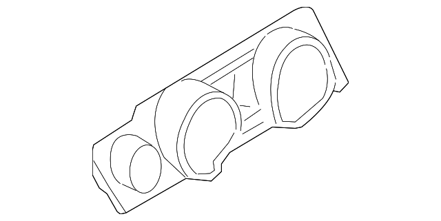 8R3Z-63044D70-GA Деталь CLUSTER BEZEL