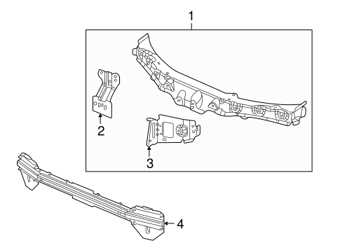 Ion RADIATOR SUPPORT