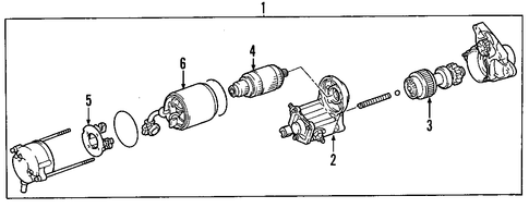 ELECTRICAL/STARTER for 2007 Toyota FJ Cruiser #2