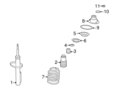 Boxster STRUTS & COMPONENTS