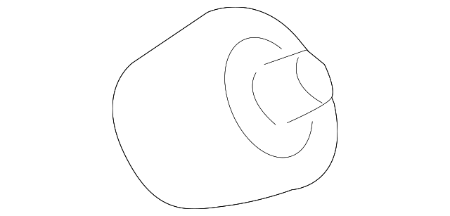 19184157 Деталь LIFT GATE BUMPER