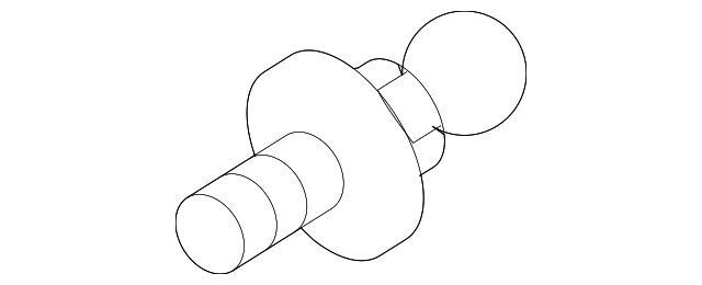 19184246 Деталь LIFT CYLINDER BALL STUD, RIGHT