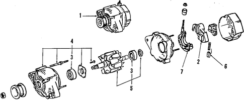 ELECTRICAL/ALTERNATOR for 1998 Toyota 4Runner #2
