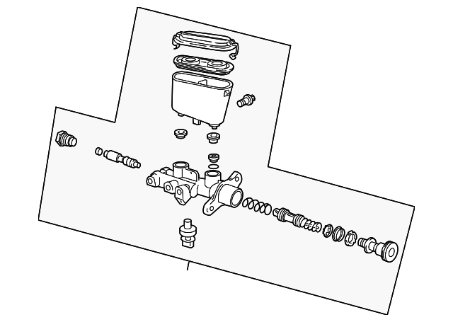 92156713 Деталь MASTER CYLINDER