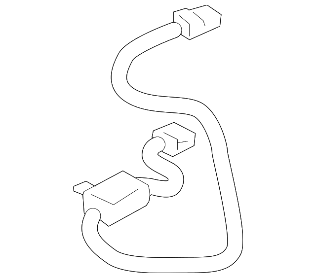 8A5Z-14C142-A ANTENNA CABLE, LEFT