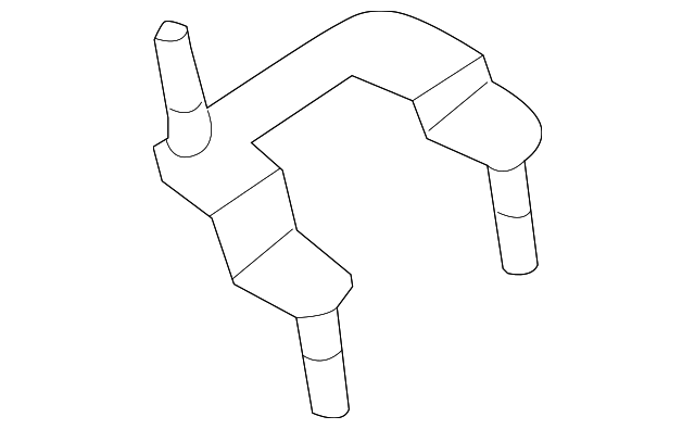 8250364 Деталь SHOCK BRACKET, LEFT