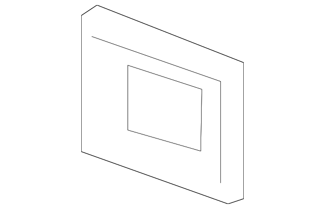 12791498 Деталь BODY SIDE MLDG SEAL, LEFT
