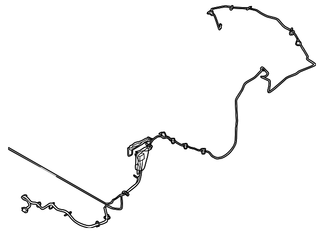 F1TZ15A416A Деталь WIRE HARNESS