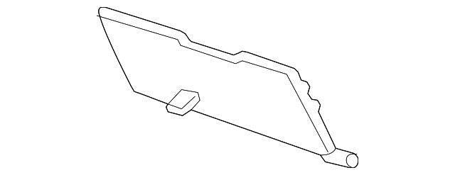 5F2Z1704459AAB Деталь LOWER COVER