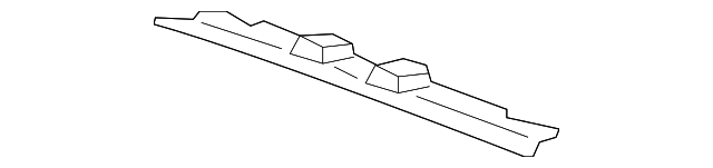 3F2Z17042C74AA Деталь INSTRUMENT PANEL BRACKET