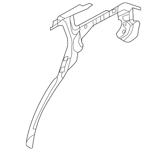 LR027603 Деталь REINF PANEL, RIGHT