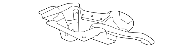 LR027591 Деталь WATER DRAIN PNL, RIGHT
