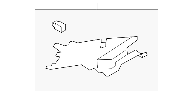 CV6Z-5431010-BA Деталь UPPER QTR TRIM, RIGHT