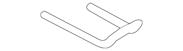 987-512-713-00 Деталь COVER RETAINER, LEFT