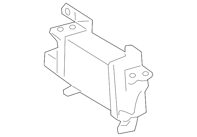 C2Z4129 Деталь OIL COOLER, LEFT