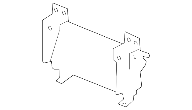 C2Z1742 Деталь OIL COOLER, RIGHT