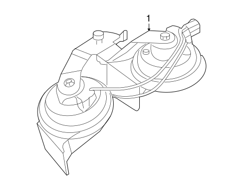 Electrical/Horn for 2003 Ford Explorer #1