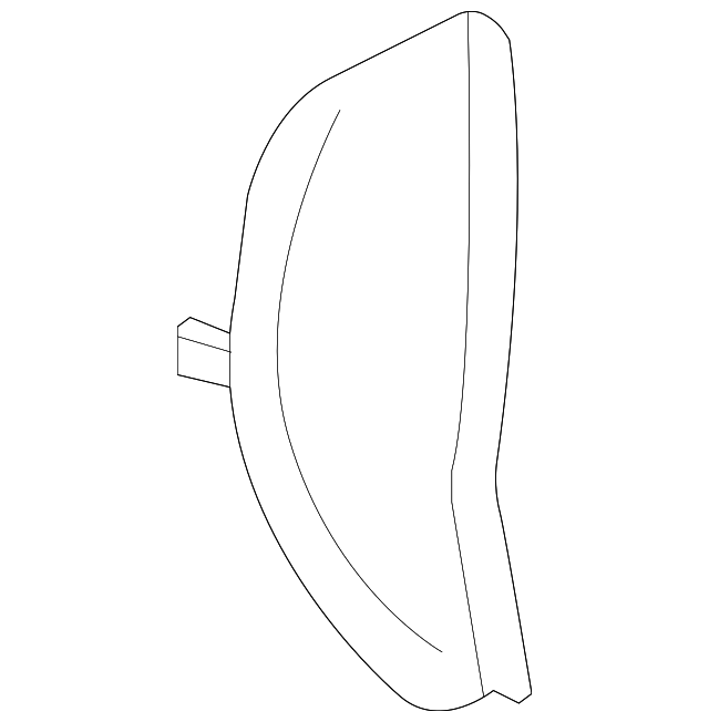 C2C4144SEL Деталь END PANEL, RIGHT