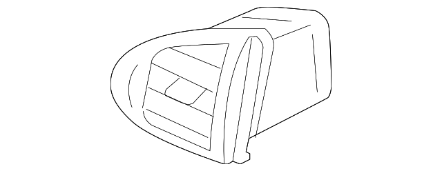 C2C10040 Деталь AIR VENT COVER, LEFT