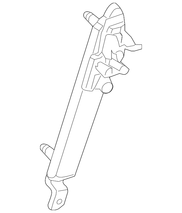 13166032 Деталь HEIGHT ADJUSTER, LEFT