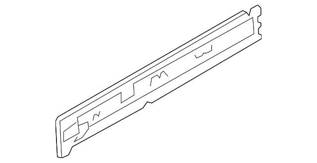YS4Z-5410110-SA Деталь INNER ROCKER, RIGHT