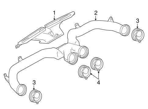 Body/Ducts for 2014 Nissan Versa #1