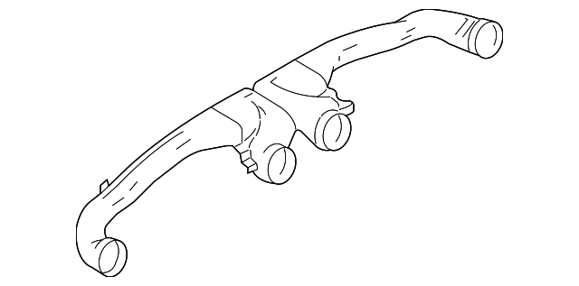 4R3Z-19B680-AA Деталь CENTER DUCT