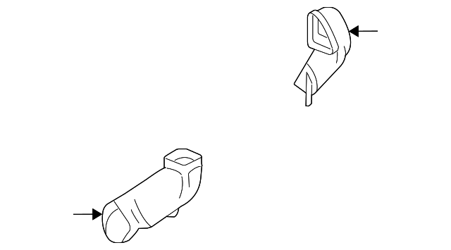 4R3Z-18C420-AA Деталь AIR DUCT, LEFT